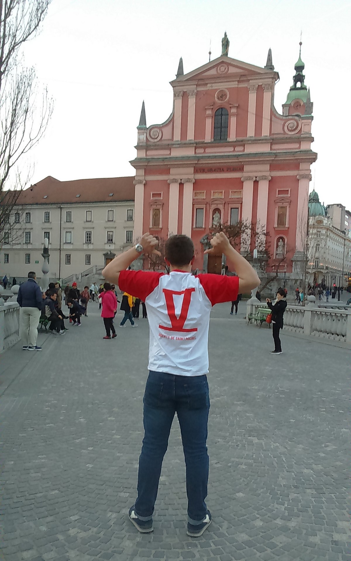 Grand-place de Ljubljana, Slovénie